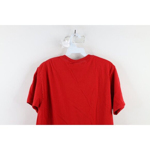 Vintage Snoopy Peanuts Mens Medium Faded Woodstock Snoopy Fourth of July T-Shirt - Picture 10 of 11